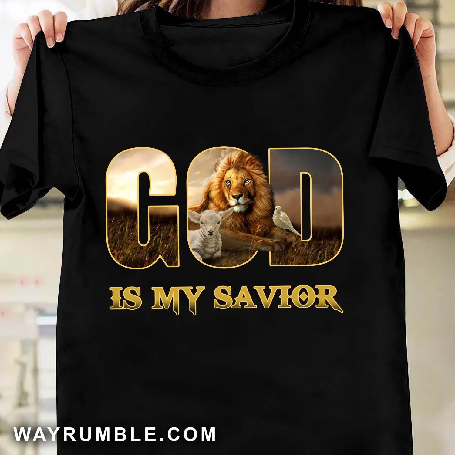 Lion of Judah, Lamb of God, Beautiful spirits, God is my savior – Jesus T Shirt